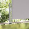 vidaXL Patio Retractable Side Awning 100 x 300 cm Grey