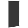 vidaXL Roller Blind Blackout 64.4x120 cm Fabric Width 60 cm Black