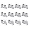 vidaXL Firewood stacking aids 12 pcs 34 x 10 x 15 cm Steel