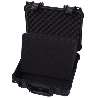 vidaXL Protective Case Black 35x29.5x15 cm
