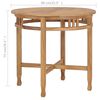 vidaXL 3 Piece Garden Dining Set Solid Teak Wood