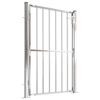 vidaXL Garden Gate 100x145 cm Stainless Steel