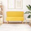 vidaXL Sofa Fabric 117x55.5x77 cm Yellow