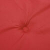 vidaXL Garden Chair Cushions 4 pcs Red 50x50x4 cm Oxford Fabric