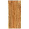 vidaXL Bathroom Vanity Top Solid Acacia Wood 114x52x4 cm