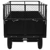 vidaXL Tipping Trailer for Lawn Mower 300 kg Load