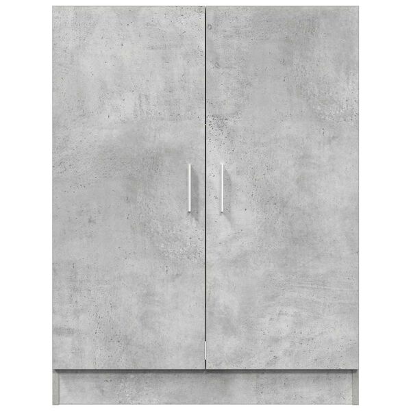 vidaXL Washing Machine Cabinet Concrete Grey 71x71.5x91.5 cm