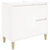 vidaXL Bathroom Cabinet White 65x33x60 cm Engineered Wood