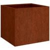 vidaXL Planter 62x30x29 cm Corten Steel