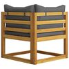 vidaXL 8 Piece Garden Lounge Set with Cushion Solid Acacia Wood