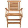 vidaXL Folding Garden Chairs 2 pcs 56x63x90 cm Solid Wood Teak