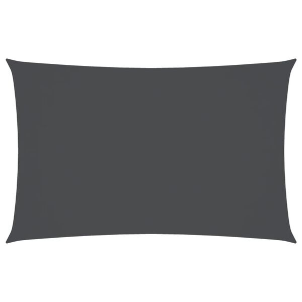 vidaXL Sunshade Sail Oxford Fabric Rectangular 3.5x5 m Anthracite