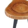 vidaXL Coffee Table 40x45 cm Solid Teak