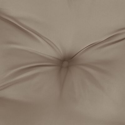 vidaXL Pallet Cushion Taupe 60x61.5x10 cm Fabric