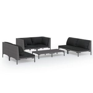 vidaXL Garden Lounge Set | Dark Grey