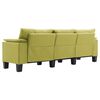 vidaXL Sofa Green Fabric