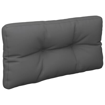 vidaXL Pallet Cushion Anthracite 80x40x12 cm Fabric