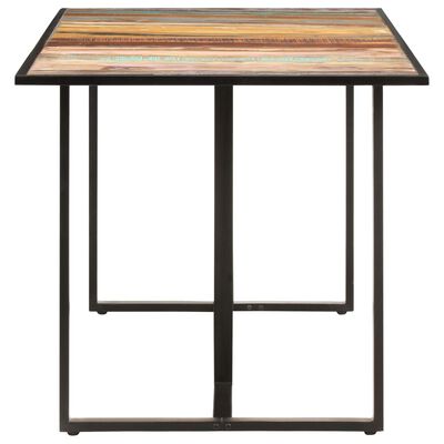 vidaXL Dining Table 160 cm Solid Reclaimed Wood