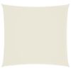 vidaXL Sunshade Sail Oxford Fabric Square 4x4 m Cream