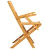 vidaXL Folding Garden Chairs 4 pcs 55x61x90 cm Solid Wood Teak