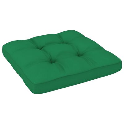 vidaXL 4 Piece Pallet Lounge Set & Cushions Grey Impregnated Pinewood