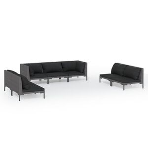 vidaXL Garden Lounge Set | Dark Grey