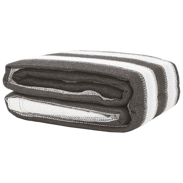 vidaXL Tent Carpet 300x500 cm Anthracite and White