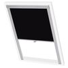 vidaXL Blackout Roller Blind Black CK02