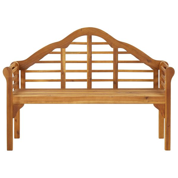 vidaXL Garden Queen Bench with Cushion 135 cm Solid Acacia Wood
