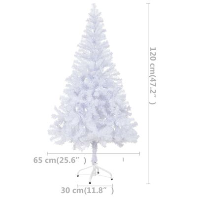 vidaXL Artificial Pre-lit Christmas Tree with Ball Set 120cm 230 Branches