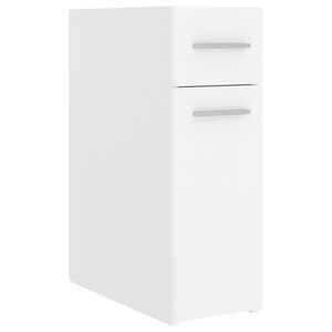 vidaXL Apothecary Cabinet | White | Engineered Wood | 20x45.5x60 cm