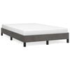 vidaXL Bed Frame without Mattress Dark Grey 120x200 cm Velvet