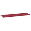 vidaXL Garden Bench Cushion Wine Red 180x50x3 cm Oxford Fabric