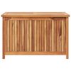 vidaXL Garden Storage Box 90x50x58 cm Solid Teak Wood