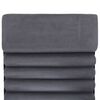 vidaXL Sun Lounger Cushion Grey Suede