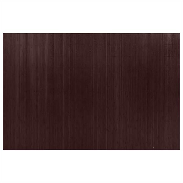 vidaXL Room Divider Bamboo Dark Brown Width 250 cm Height 165 cm
