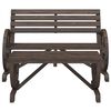 vidaXL 2 Piece Garden Lounge Set Solid Wood Fir