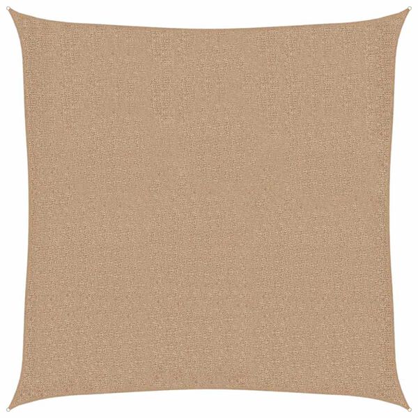 vidaXL Sunshade Sail 160 g/m&sup2; Taupe 5x5 m HDPE