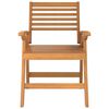 vidaXL Garden Chairs 2 pcs 58x58x87 cm Solid Wood Acacia