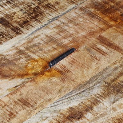 vidaXL Coffee Table Rough Mango Wood 70x70x40 cm