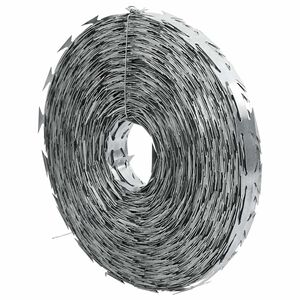 vidaXL BTO-22 Razor Wire 100 m Steel