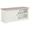 vidaXL TV Cabinet White 90x30x40 cm Wood
