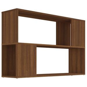 vidaXL Book Cabinet | Brown Oak | Engineered Wood | Medium | Book Cabinet