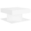 vidaXL Coffee Table White 57x57x30 cm Engineered Wood