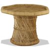 vidaXL Coffee Table Bamboo Octagon 60x60x45 cm