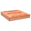 vidaXL Sandbox Firwood 95x90x15 cm
