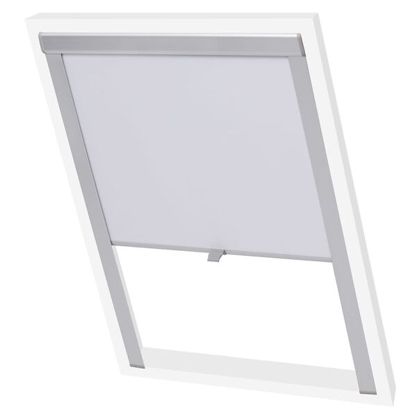 vidaXL Blackout Roller Blind White PK06
