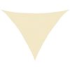 vidaXL Sunshade Sail 160 g/m² Cream 5x5x6 m HDPE
