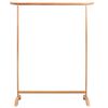 vidaXL Clothes Rack 125x175 cm Solid Oak Wood