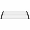 vidaXL Door Canopy 120x100 cm PC